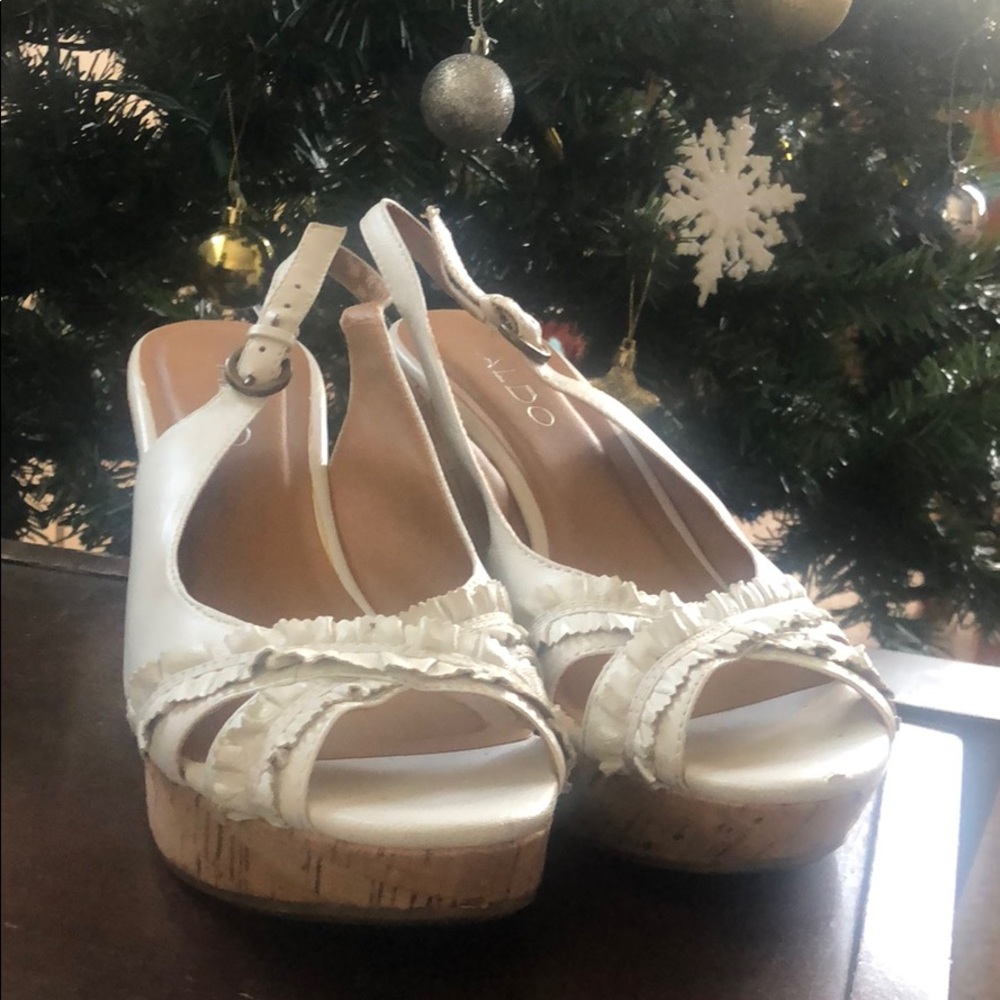 Also White Summer Wedges